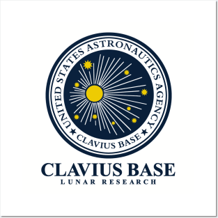 Clavius Base Lunar Research 2001 A Space Odyssey Posters and Art